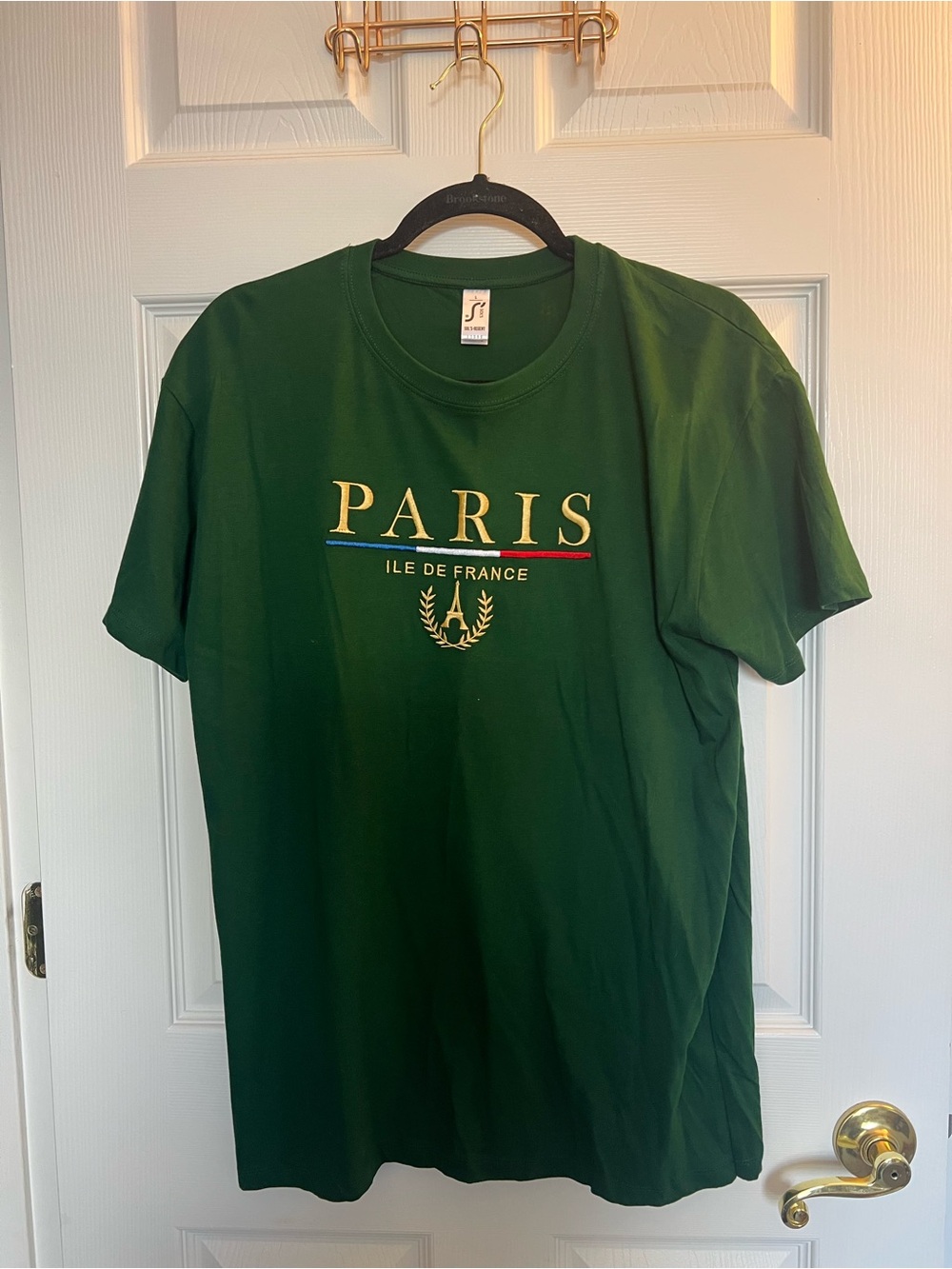 Paris Souvenir Embroidered Tee